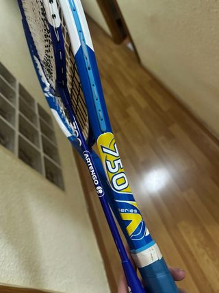 Raqueta Tenis y Bádminton Azul