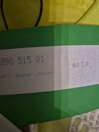 Chaqueta Bomber Encaje Floral