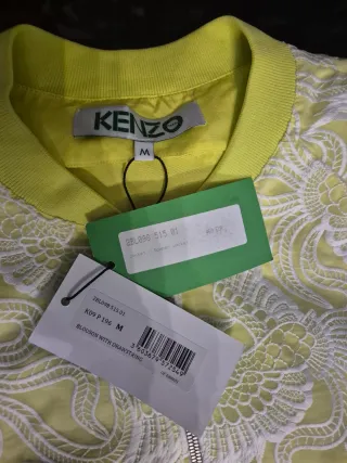 Chaqueta Bomber Encaje Floral