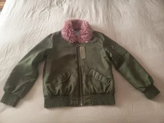 Cazadora bomber niña talla 8-9 años, 134cm