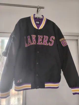 Chaqueta Lakers NBA Negra Talla M
