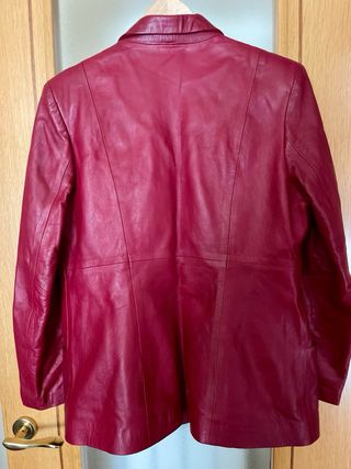Chaqueta de piel burdeos GIORGIO FABIANI Talla L