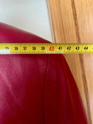 Chaqueta de piel burdeos GIORGIO FABIANI Talla L