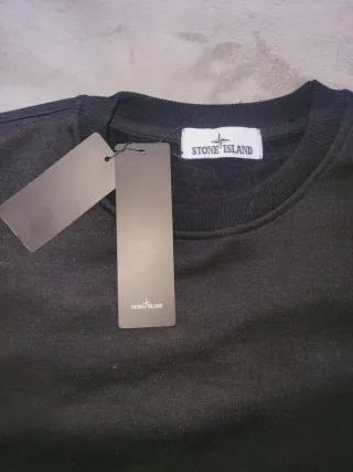 Sudadera Stone Island Negra Talla M