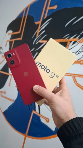 Motorola g05 Rosso