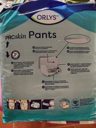 ORLYS ProSkin Talla G - 2 Paquetes