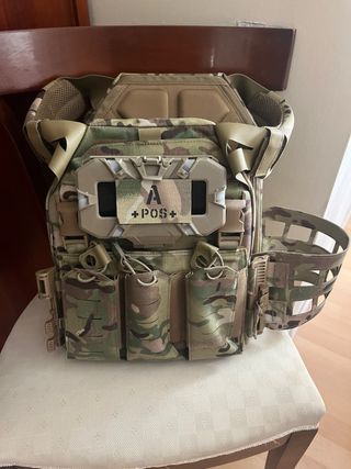Chaleco Táctico Porta Placas Multicam