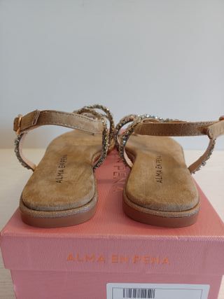 Sandalias Alma en Pena Talla 38 Serpiente