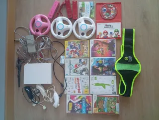 Consola Wii + accessori e giochi