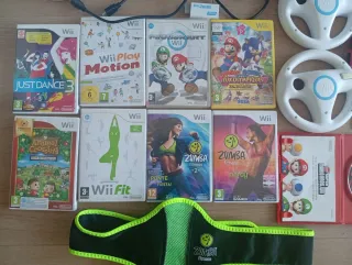 Consola Wii + accessori e giochi