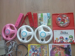 Consola Wii + accessori e giochi