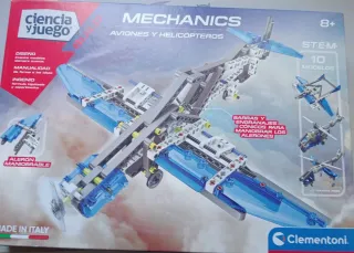 Clementoni Ciencia y Juego Mecánica Aviones Helicó