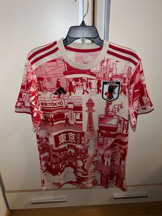 Camiseta Fútbol Japón Adidas Talla L
