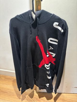 Sudadera Jordan Negra con Logo Jumpman