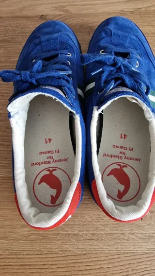 Zapatillas El Ganso azul talla 41