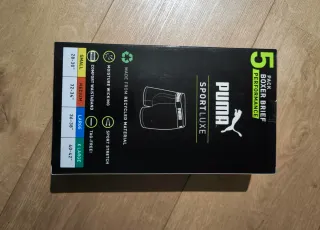 Pack 5 Boxer Briefs Puma Performance Talla M