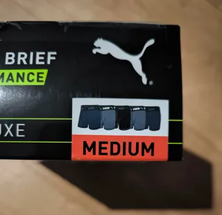 Pack 5 Boxer Briefs Puma Performance Talla M