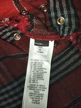 Camicia Diesel stile grunge taglia M