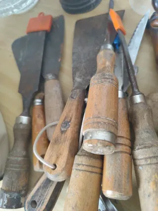 Herramientas de mano antiguas