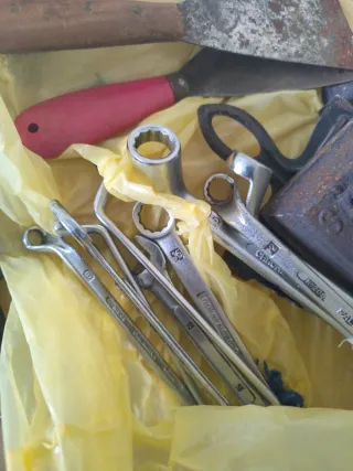 Herramientas de mano antiguas