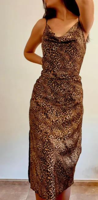Vestido Zara Animal Print