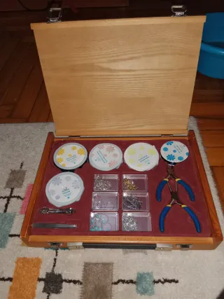 Maletín Kit Herramientas Bisutería