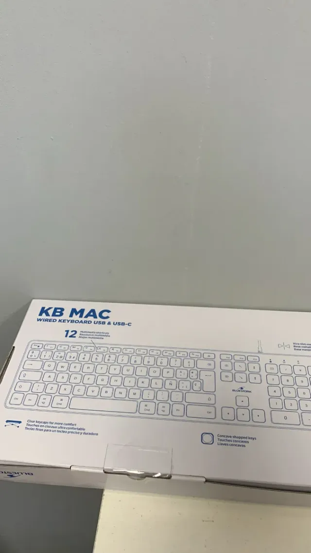 Teclado Bluestork KB MAC USB & USB-C
