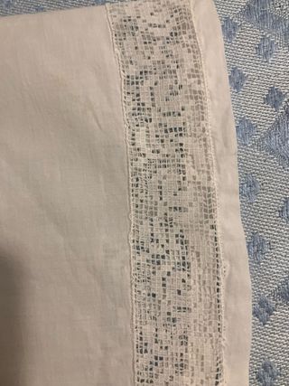 Blusa vintage ganchillo talla única