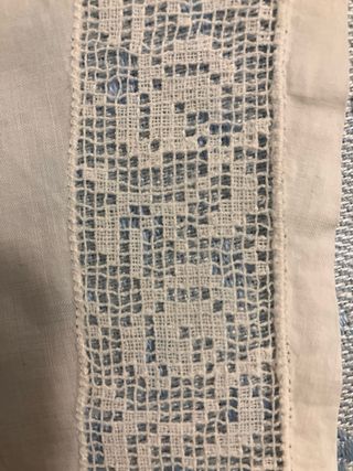 Blusa vintage ganchillo talla única