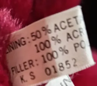 Abrigo piel vuelta burdeos