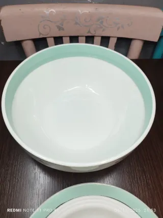 Antigua vajilla Ceranord 9 piezas