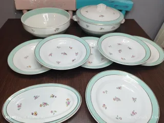 Antigua vajilla Ceranord 9 piezas