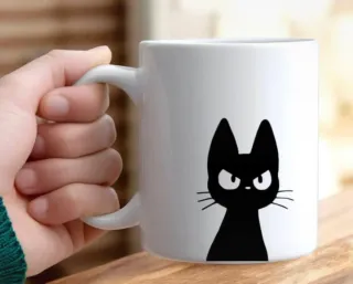 Tazza Studio Ghibli Gatto Nero