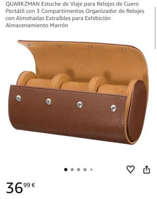 Estuche de Viaje para Relojes QUARKZMAN