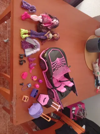 Monster High Bambole e Macchina