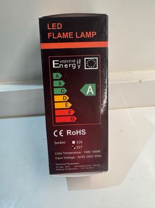 Bombilla LED Efecto Llama 5W