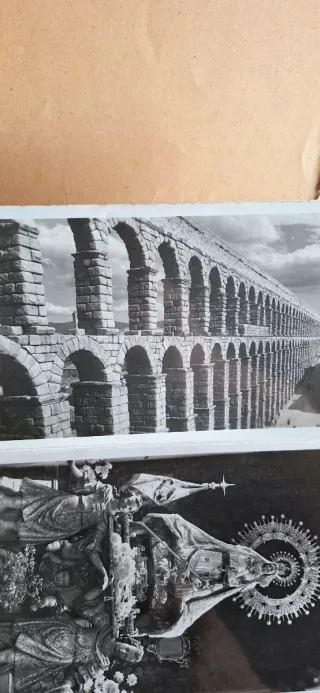 5 lotes de fotografias de diversas poblaciones.