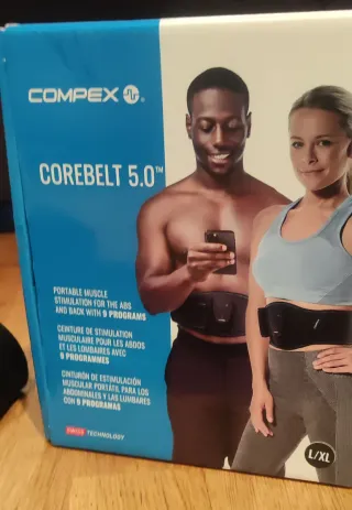 Compex Corebelt 5.0 Cinturón Abdominal