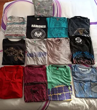 Lote 13 Camisetas Hombre