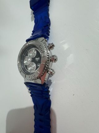 Reloj Technomarine Cronógrafo Azul/Plata