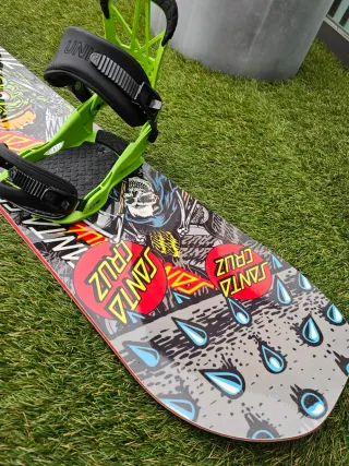 Tabla Snowboard Santa Cruz 155cm