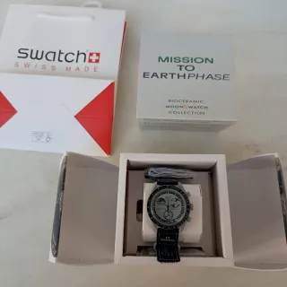 Omega x Swatch Mission to Earthphase