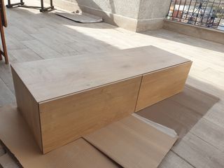 Mueble suspendido roble 120x43x28cm NUEVO