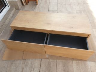 Mueble suspendido roble 120x43x28cm NUEVO