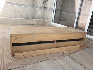 Mueble suspendido roble 120x43x28cm NUEVO