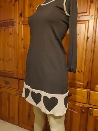 Abito invernale donna con cuori