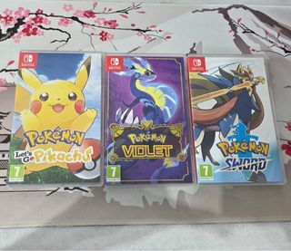 3 Juegos de Pokemon para Nintendo Switch