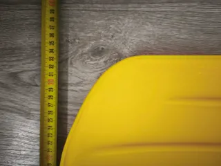 2 Palas de Nieve/Trineo Naranja y Amarillo