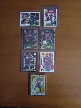 Lote 7 cromos Arturo Vidal FC Barcelona