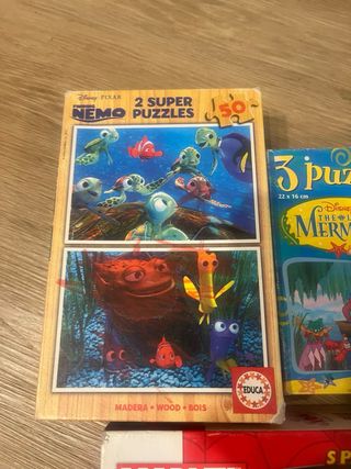 Pack 4 Puzzles Disney Marvel Educa Clementoni